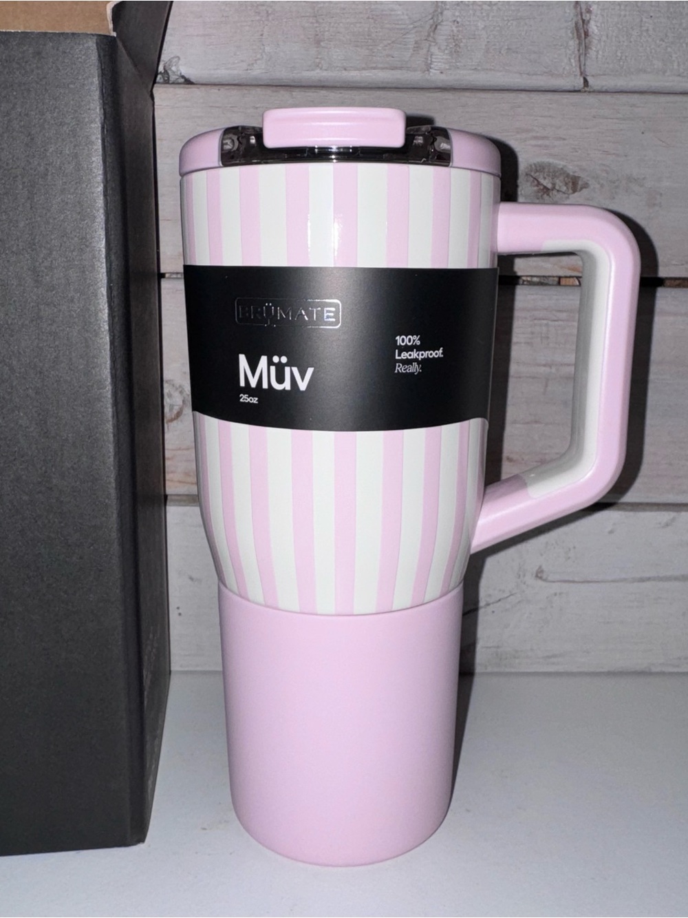 Brumate 25oz MUV Coffee Tumbler - Strawberries & Cream - Brand New in Box!